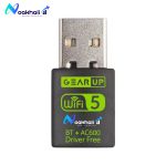 Dual Band WiFi + Bluetooth Adapter (600mbps)