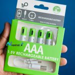 AAA 1.5V 750 mWh Rechargeable Battery (4Pcs Set)