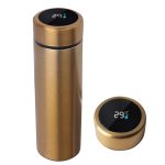 Modern Style Hot & Cold Flask With Led Temperature Monitor (Golden-সোনালী)